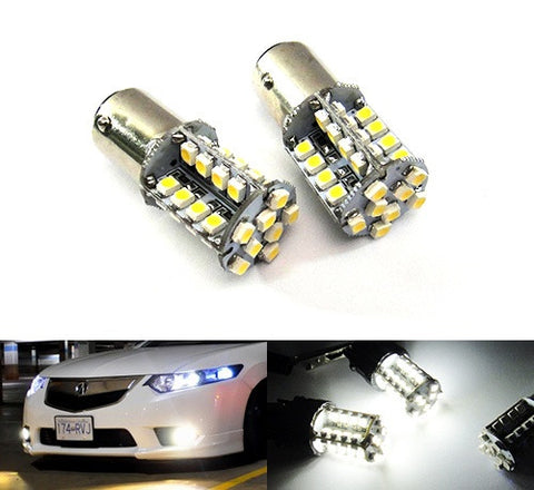 2 pieces of 40 SMD LED 380 (P21/5W) 1157 7528 BAY15d Light bulb white