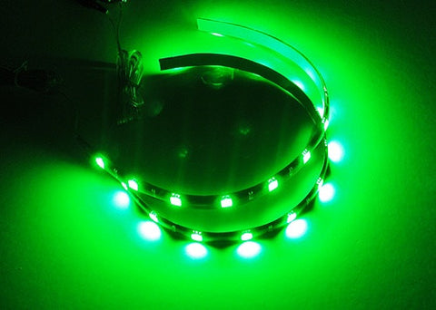 2 pieces of 12 High Power SMD LED Light strip 30cm Green