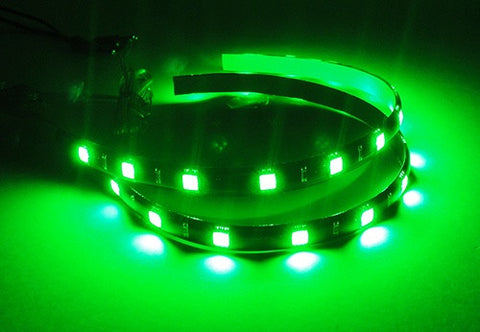 2 pieces of 12 High Power SMD LED Light strip 30cm Green