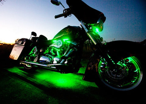 2 pieces of 12 High Power SMD LED Light strip 30cm Green