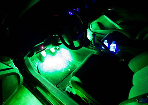 2 pieces of 12 High Power SMD LED Light strip 30cm Green