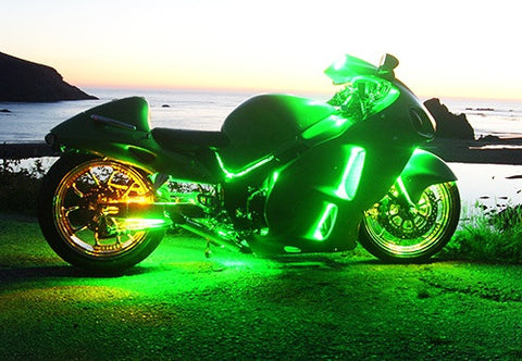 2 pieces of 12 High Power SMD LED Light strip 30cm Green