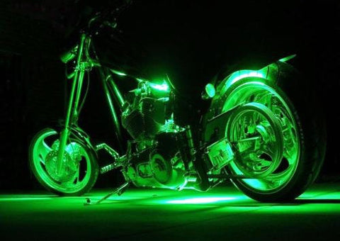 2 pieces of 12 High Power SMD LED Light strip 30cm Green