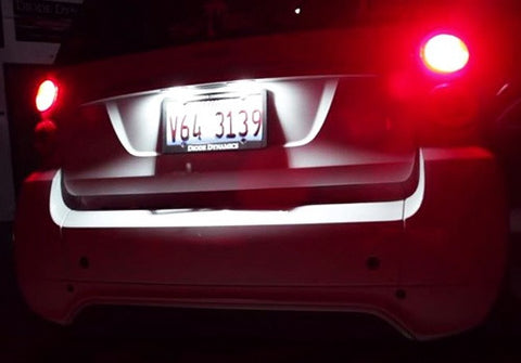 LED License Number Plate Light lamp OEM Replacement kit smart Fortwo (451)