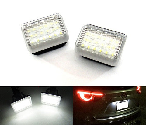 LED License Number Plate Light lamp OEM Replacement kit Mazda 6 CX-5 CX-7