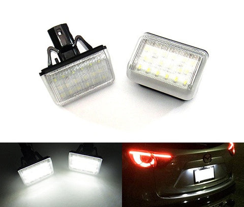LED License Number Plate Light lamp OEM Replacement kit Mazda 6 CX-5 CX-7
