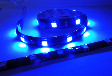 2 pieces of 12 High Power SMD LED Light strip 30cm Blue