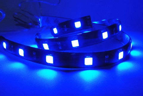 2 pieces of 12 High Power SMD LED Light strip 30cm Blue