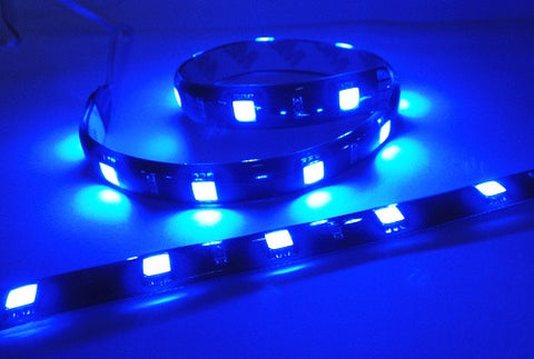 2 pieces of 12 High Power SMD LED Light strip 30cm Blue