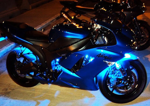 2 pieces of 12 High Power SMD LED Light strip 30cm Blue