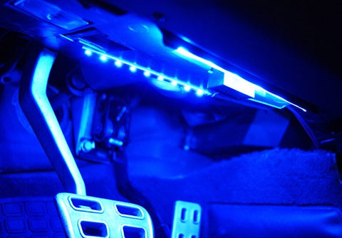 2 pieces of 12 High Power SMD LED Light strip 30cm Blue