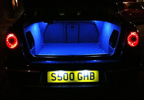 2 pieces of 12 High Power SMD LED Light strip 30cm Blue