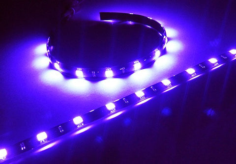 2 pieces of 12 High Power SMD LED Light strip 30cm Purple