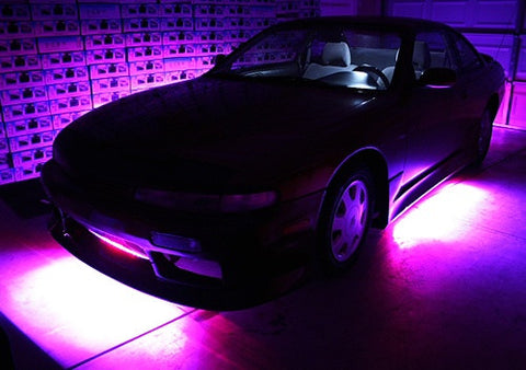 2 pieces of 12 High Power SMD LED Light strip 30cm Purple