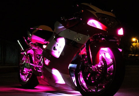 2 pieces of 12 High Power SMD LED Light strip 30cm Purple