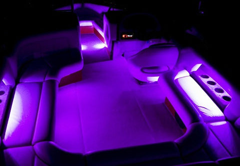 2 pieces of 12 High Power SMD LED Light strip 30cm Purple