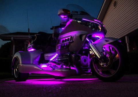 2 pieces of 12 High Power SMD LED Light strip 30cm Purple