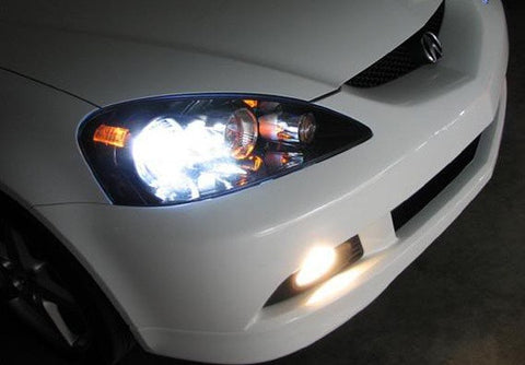 2 pieces of H1 448 5x CREE XP-E LED Projector Light bulb 25W white