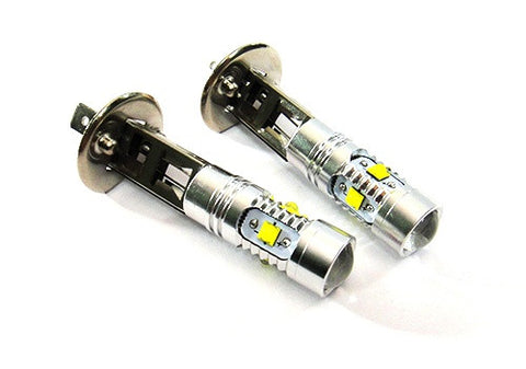 2 pieces of H1 448 5x CREE XP-E LED Projector Light bulb 25W white