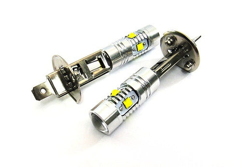 2 pieces of H1 448 5x CREE XP-E LED Projector Light bulb 25W white