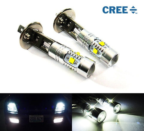 2 pieces of H1 448 5x CREE XP-E LED Projector Light bulb 25W white