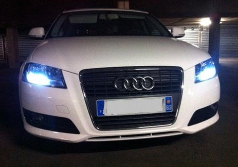 2 pieces of H16 PS19W 5202 9009 16x CREE XB-D LED Projector Light bulb 80W white