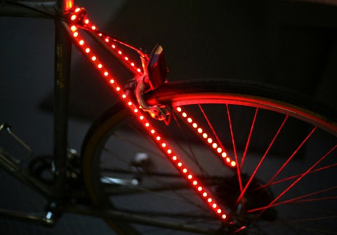 2 pieces of 12 High Power SMD LED Light strip 30cm Red