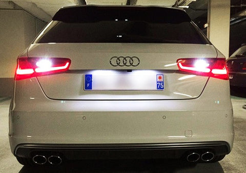 2x CREE Error Free high power XP-E LED 37mm C5W 272 6418 Festoon light bulb white