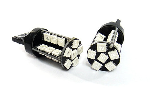 2 pieces of 30 high power SMD LED 580 7443 W21/5W 582 7440 W21W 992 Light bulb red