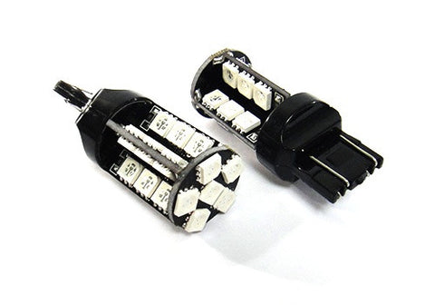 2 pieces of 30 high power SMD LED 580 7443 W21/5W 582 7440 W21W 992 Light bulb red