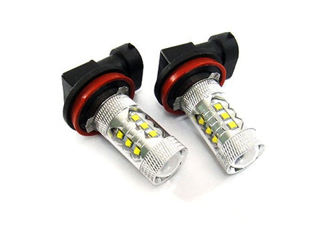 2 pieces of H11 H8 16x CREE XB-D LED Projector Light bulb 80W white