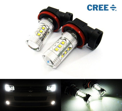 2 pieces of H11 H8 16x CREE XB-D LED Projector Light bulb 80W white