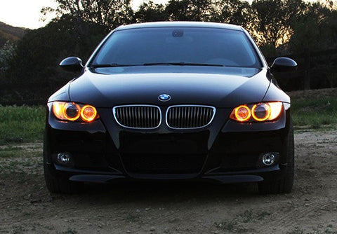 BMW H8 40W CREE XP-E LED Angel Eyes / Halo Ring replacement Light bulb Amber