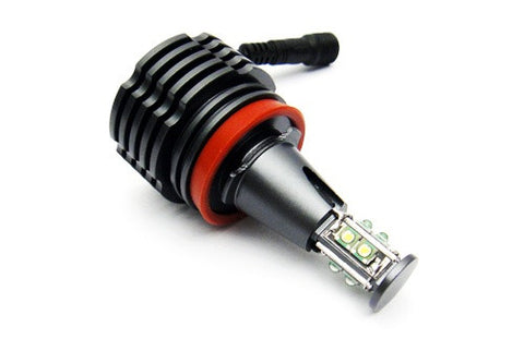 BMW H8 40W CREE XP-E LED Angel Eyes / Halo Ring replacement Light bulb Amber