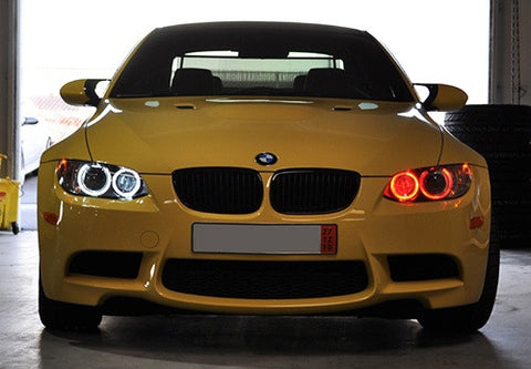 BMW 10W CREE LED Angel Eyes / Halo Ring replacement Light / Lamp bulb E90 E91 Amber