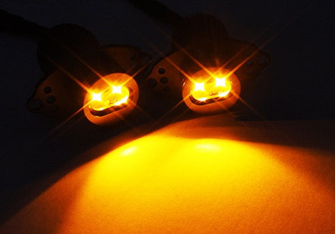 BMW 10W CREE LED Angel Eyes / Halo Ring replacement Light / Lamp bulb E90 E91 Amber