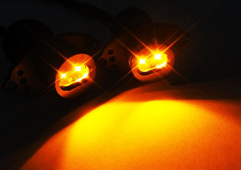 BMW 10W CREE LED Angel Eyes / Halo Ring replacement Light / Lamp bulb E90 E91 Amber