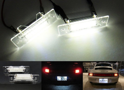 LED License Plate Light lamp OEM replacement kit Porsche 993 996 986