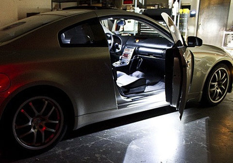 LED Courtesy Footwell Step Side Door Light OEM Replacement kit For Infiniti Nissan