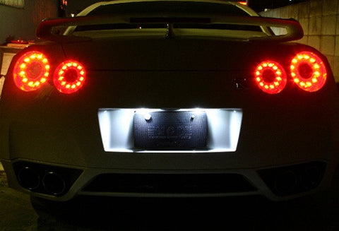 LED License Plate Light lamp OEM replacement kit Nissan Z34 R35 Cube Versa Infiniti G37