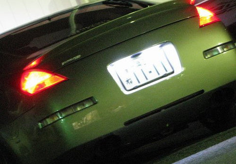 LED License Plate Light lamp OEM replacement kit Nissan Z34 R35 Cube Versa Infiniti G37