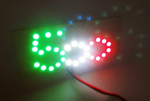 New Fiat 500 Interior 30 SMD LED Dome Map Light Panel Italian color