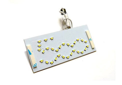 New Fiat 500 Interior 30 SMD LED Dome Map Light Panel Italian color