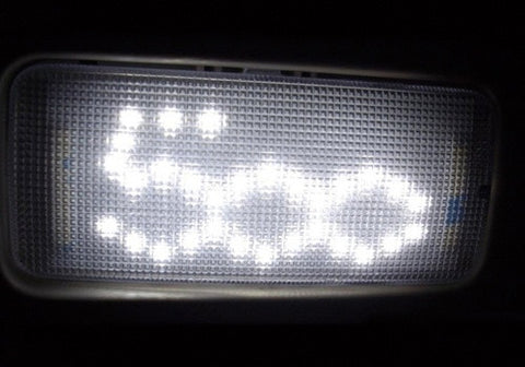 New Fiat 500 Interior 30 SMD LED Dome Map Light Panel white
