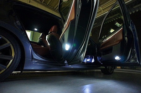 LED Courtesy Footwell Step Door Light OEM replacement kit Toyota