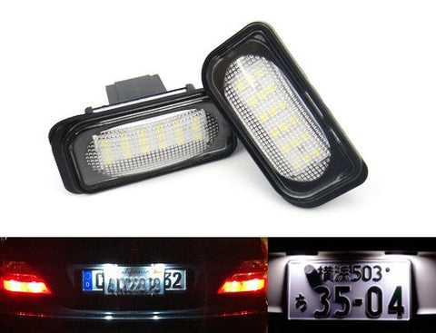 LED License Number Plate Light lamp OEM replacement kit Mercedes W203