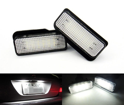 LED License Number Plate Light lamp OEM replacement kit Mercedes W211 W219 R171