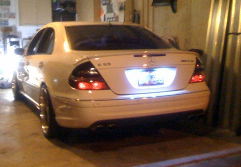 LED License Number Plate Light lamp OEM replacement kit Mercedes W211 W219 R171