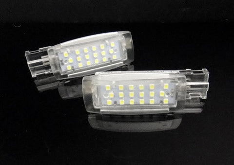 LED Interior Sun Visor Vanity Mirror Light OEM Replacement kit Audi Volkswagen