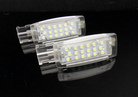 LED Interior Sun Visor Vanity Mirror Light OEM Replacement kit Audi Volkswagen